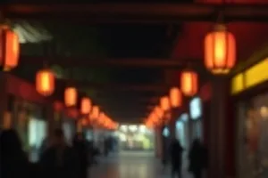 雨伞修理铺：挂满半成品伞骨的工作台与工具箱